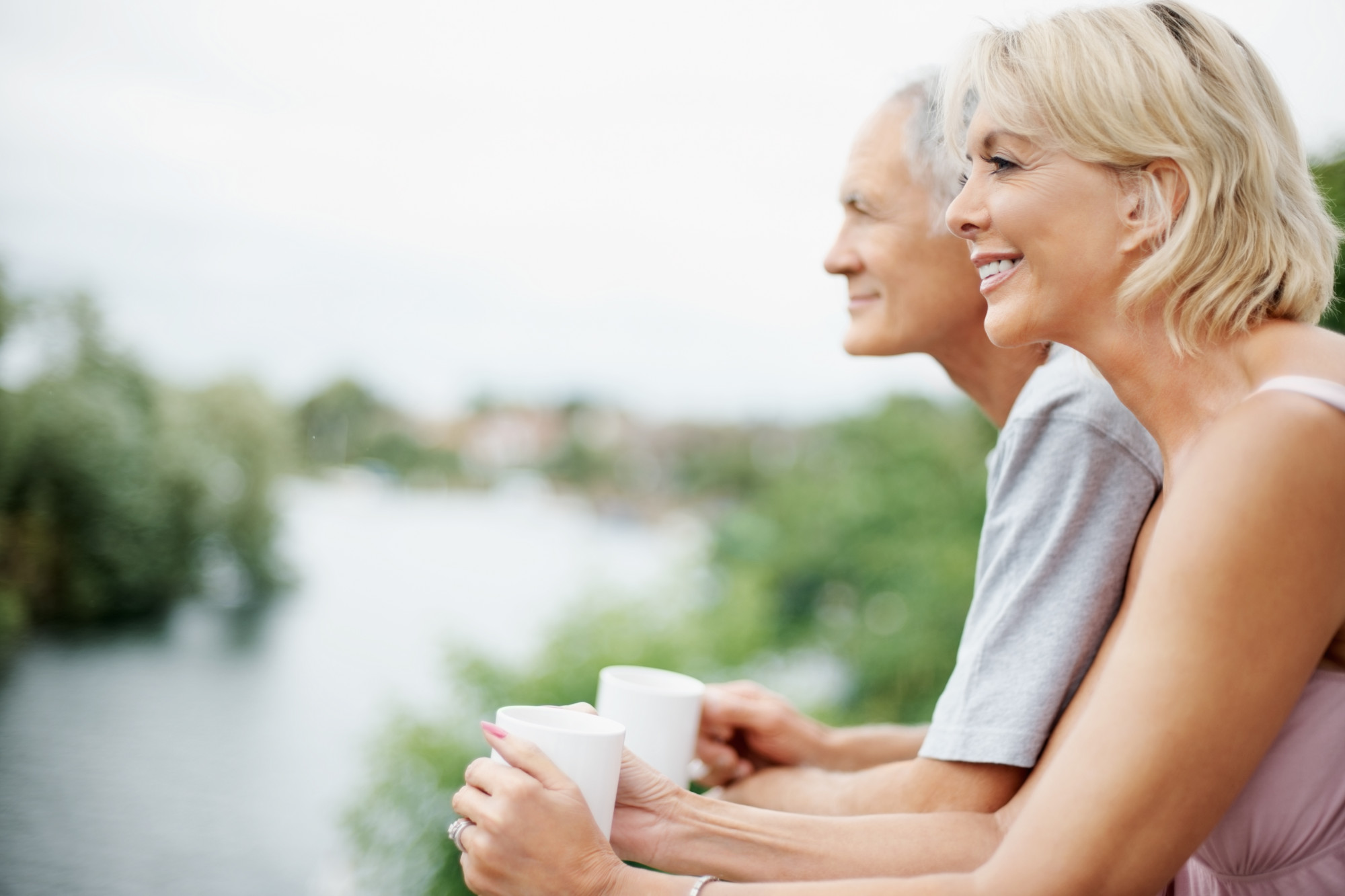 Retired couple enjoying life without a mortgage